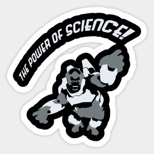 The Power of Science! Sticker